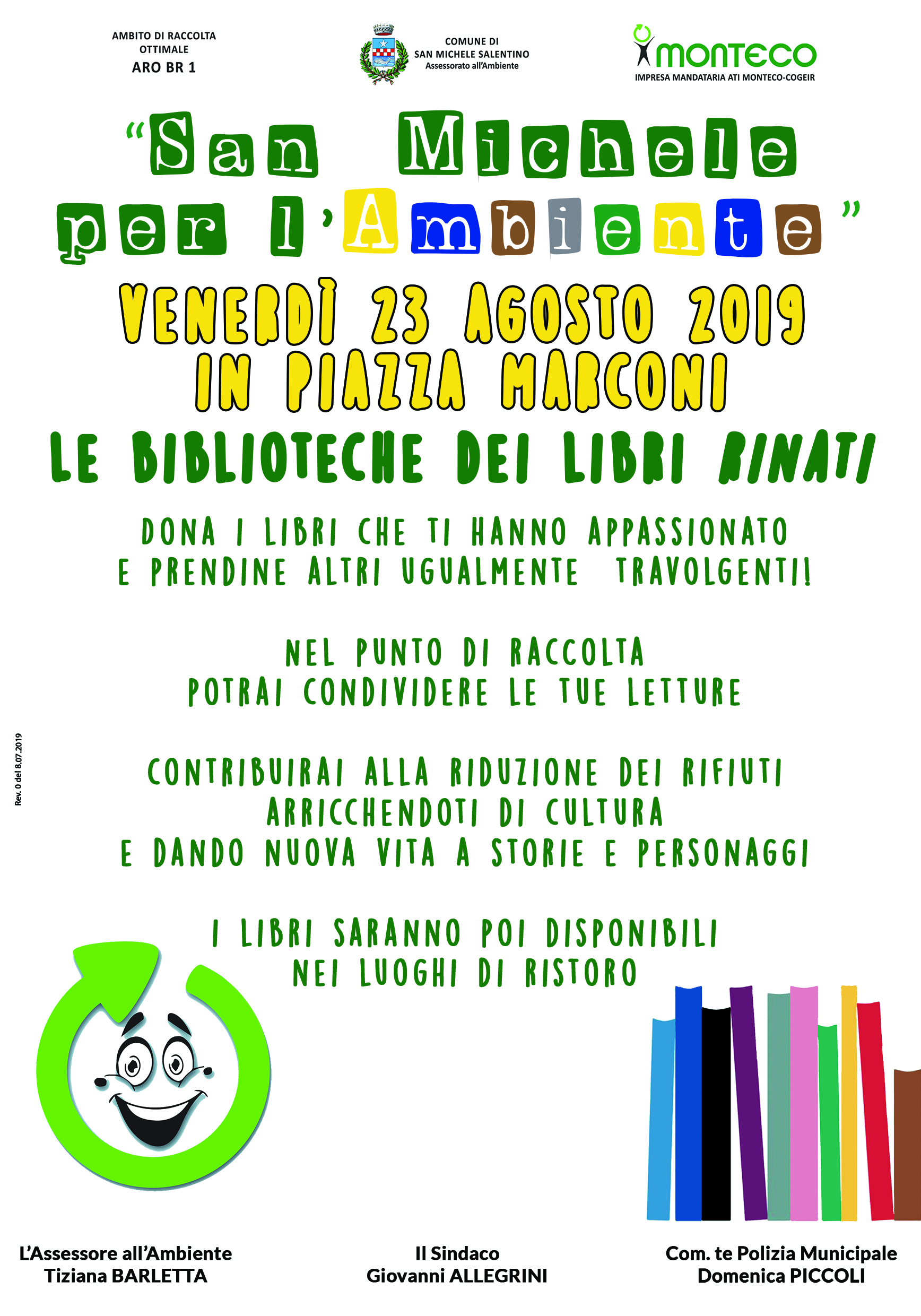 San Michele Salentino. Le Biblioteche dei libri RINATI al Festival del Fico mandorlato