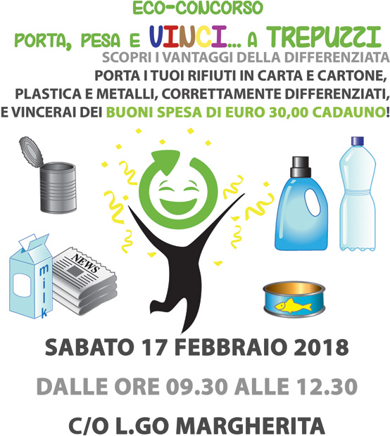 Trepuzzi. 1^ edizione dell'eco-concorso Porta, Pesa e Vinci
